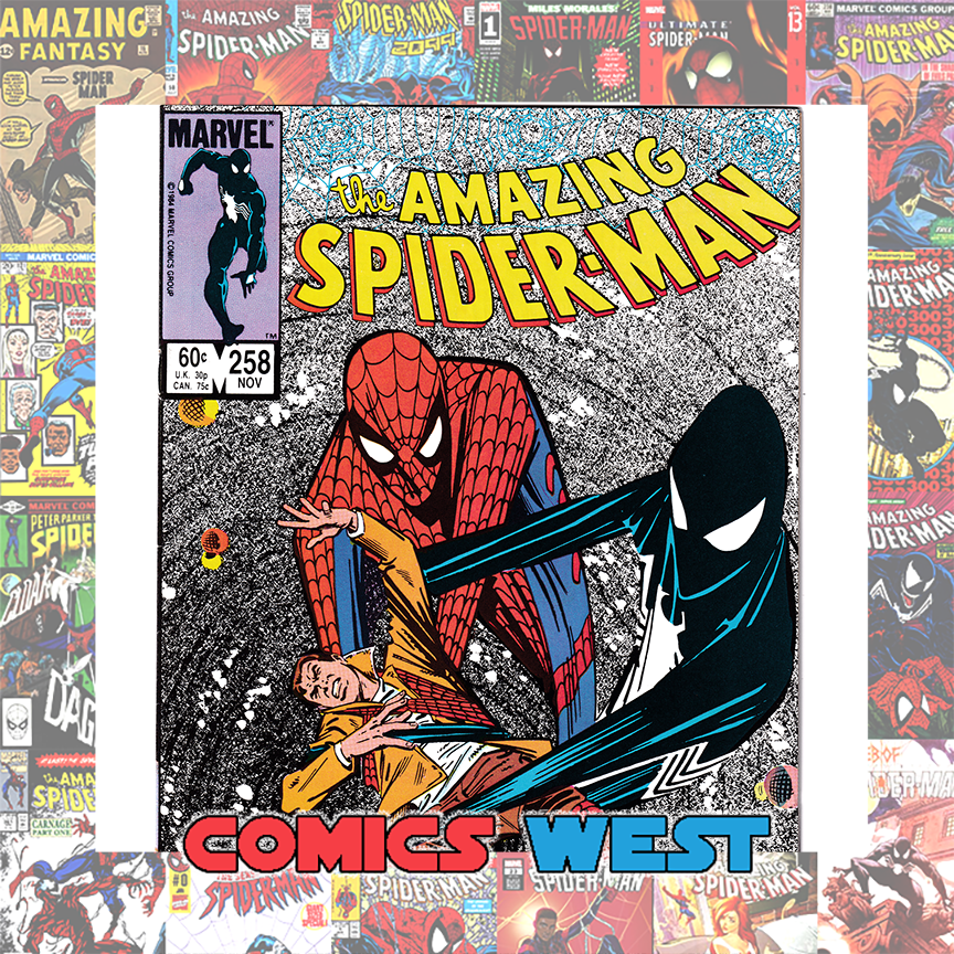 AMAZING SPIDER-MAN #258 VF+ (8.5) Black Cat! Mr. Fantastic! 1984