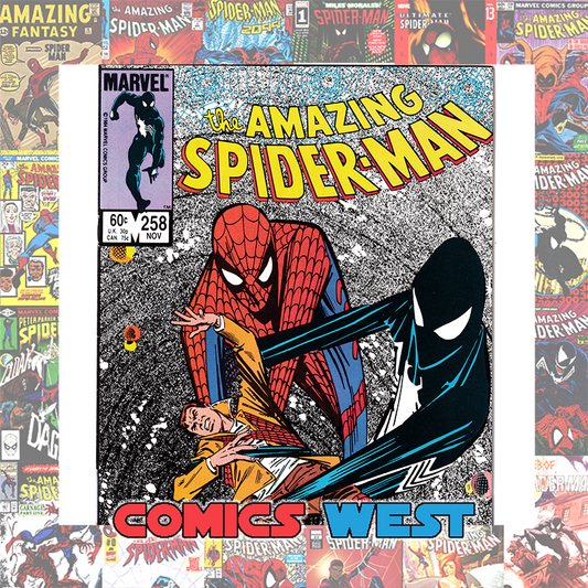 AMAZING SPIDER-MAN #258 VF+ (8.5) Black Cat! Mr. Fantastic! 1984