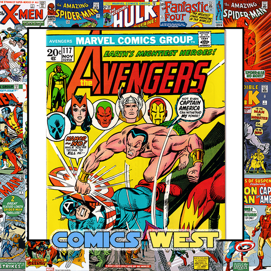 AVENGERS #117 NM- (9.2) Cap vs. Submariner! 1973