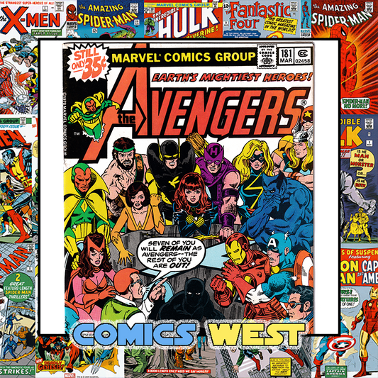 AVENGERS #181 FN- (5.5) 1st app. Scott Lang! George Perez! 1979