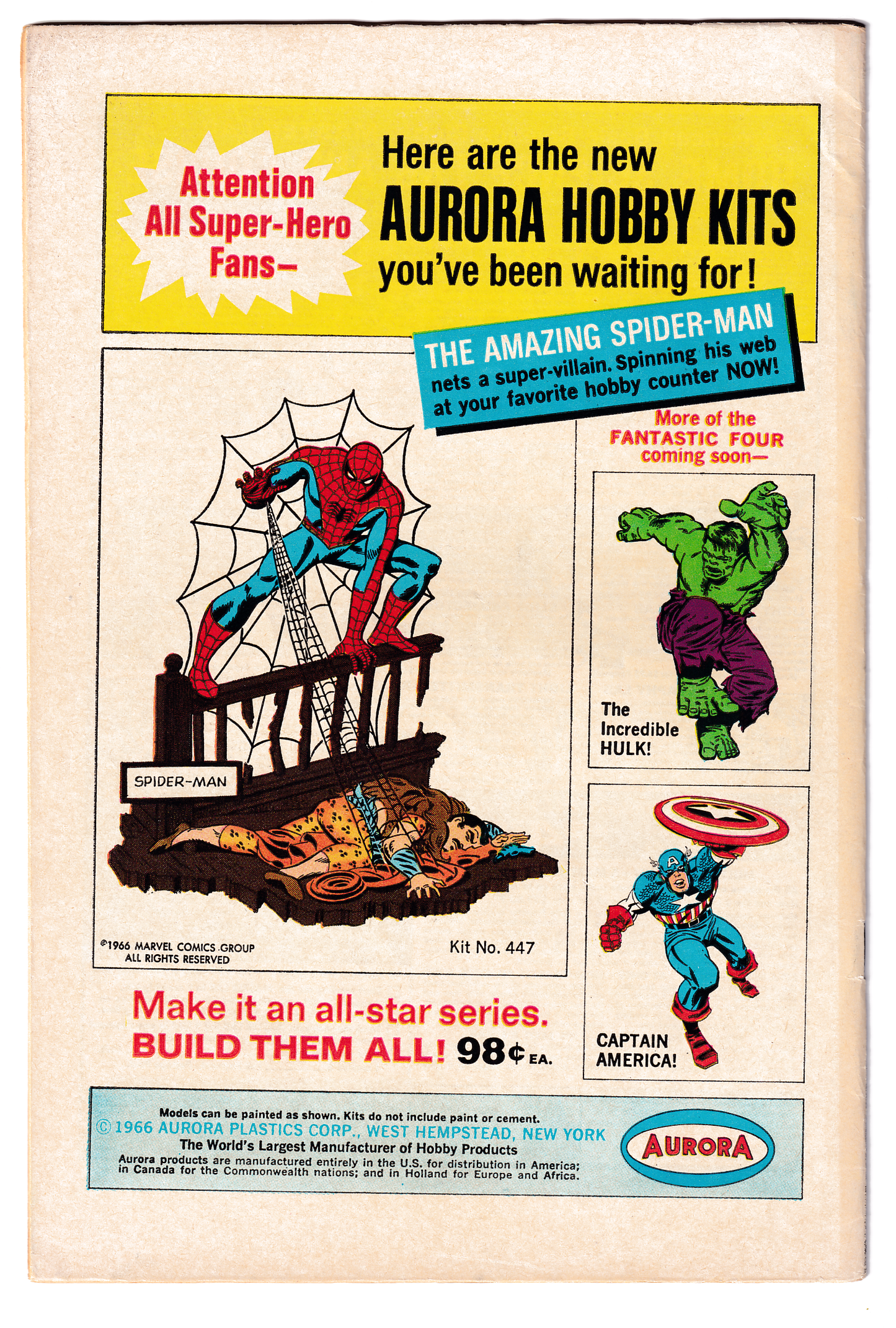 AVENGERS #35 FN- (5.5) Goliath! Stan Lee! Don Heck! 1966