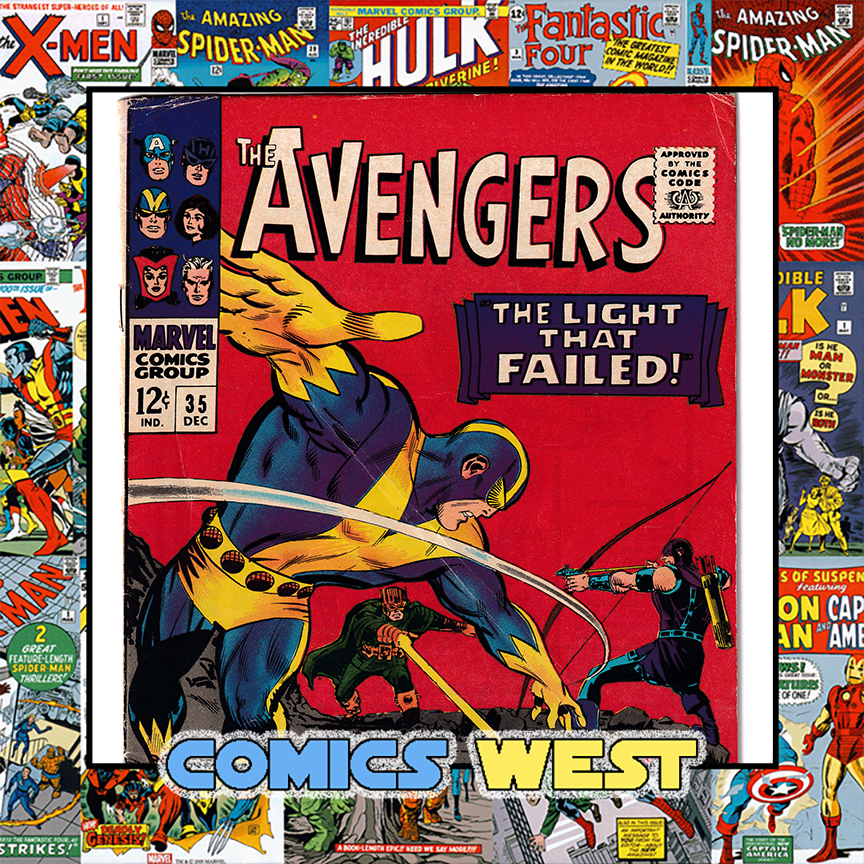 AVENGERS #35 FN- (5.5) Goliath! Stan Lee! Don Heck! 1966