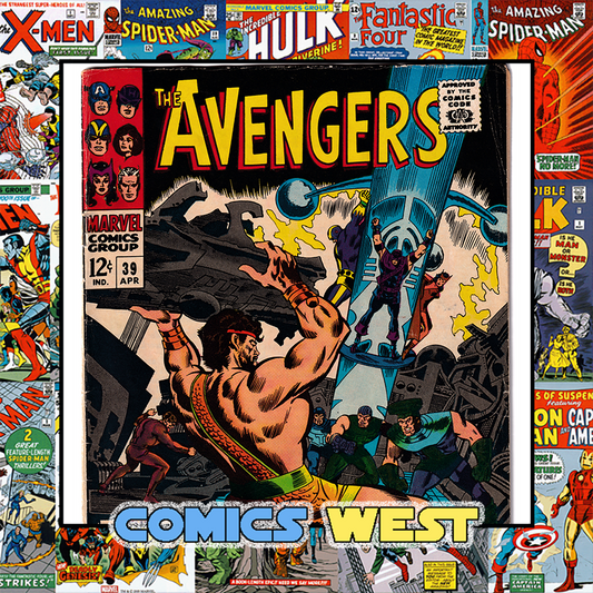 AVENGERS #39 FN (6.0) Black Widow! 1967