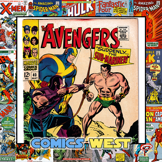 AVENGERS #40 FN+ (6.5) Sub-Mariner! 1967
