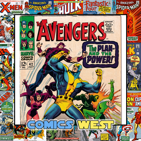 AVENGERS #42 FN+ (6.5) John Buscema art! 1967