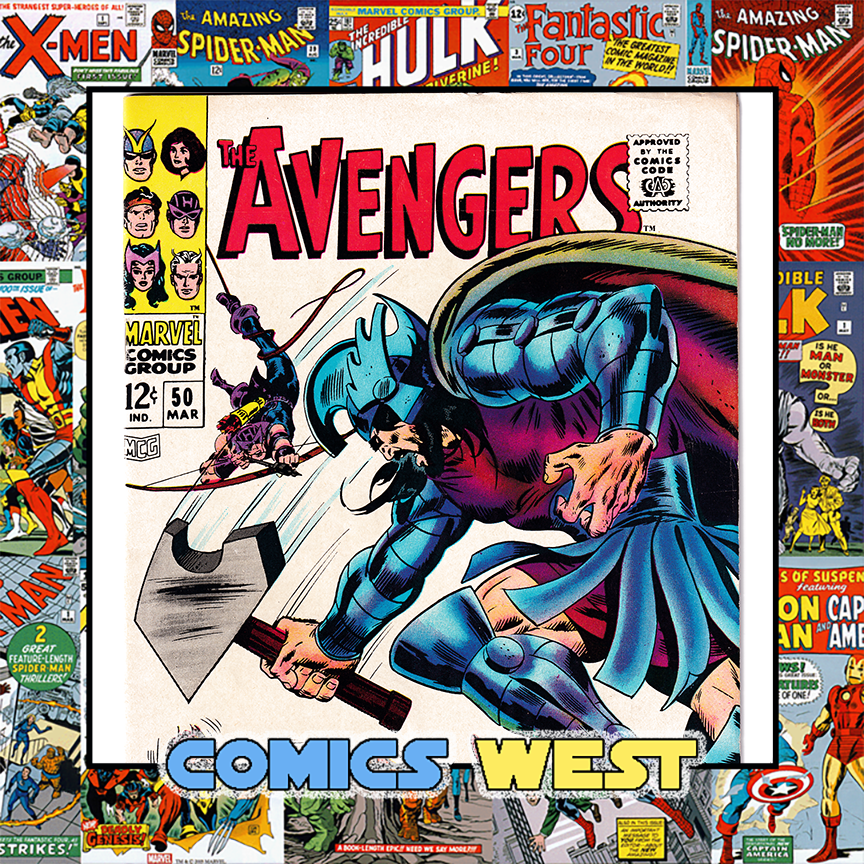 AVENGERS #50 FN (6.0) Hercules! 1967