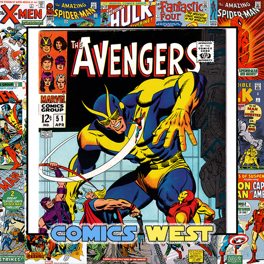 AVENGERS #51 FN/VF (7.0) Hulk! The Collector! 1968