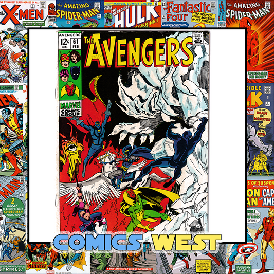 AVENGERS #61 GD/VG (3.0) 1st app. Quinjet! 1969