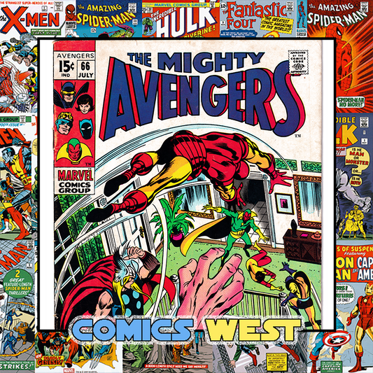AVENGERS #66 FN- (5.5) 1st. app. ADAMANTIUM and ULTRON-6! 1969