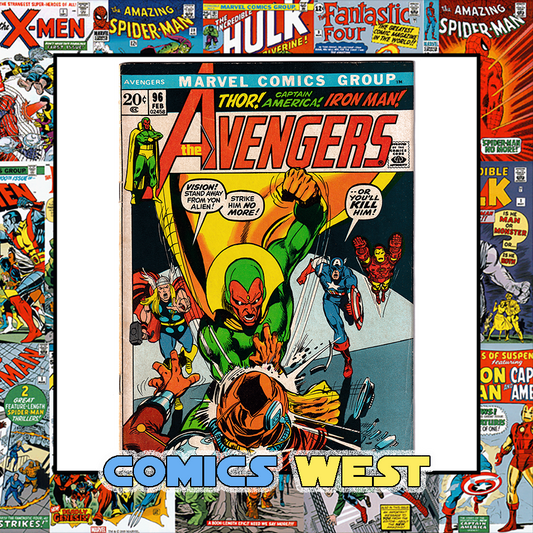 AVENGERS #96 FN- (5.5) Neal Adams cover and art! 1972
