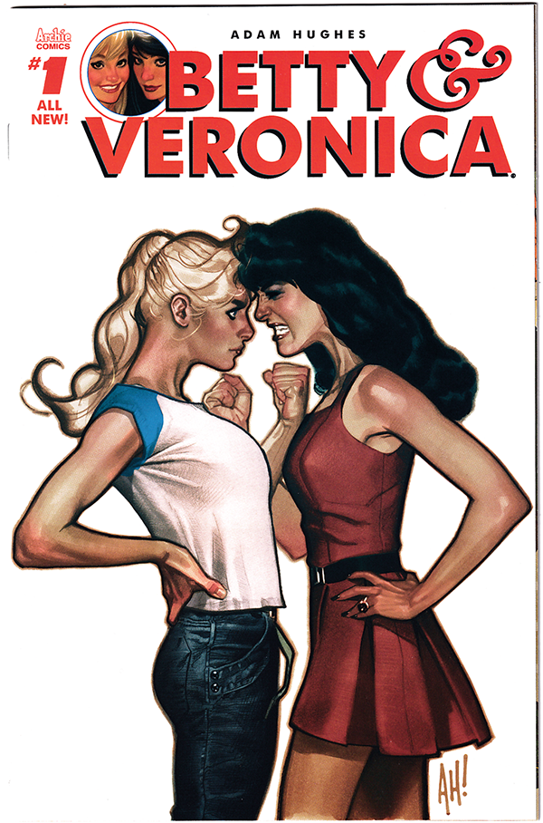BETTY & VERONICA #1 NM- Adam Hughes cover! 2017