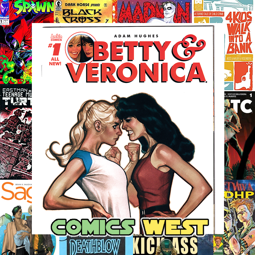 BETTY & VERONICA #1 NM- Adam Hughes cover! 2017