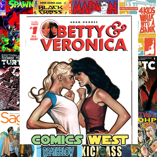 BETTY & VERONICA #1 NM- Adam Hughes cover! 2017