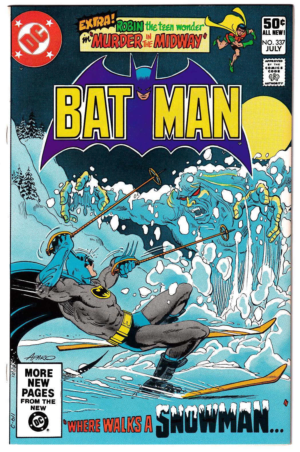 BATMAN #337 NM- (9.2) Nice copy! DC Comics 1981