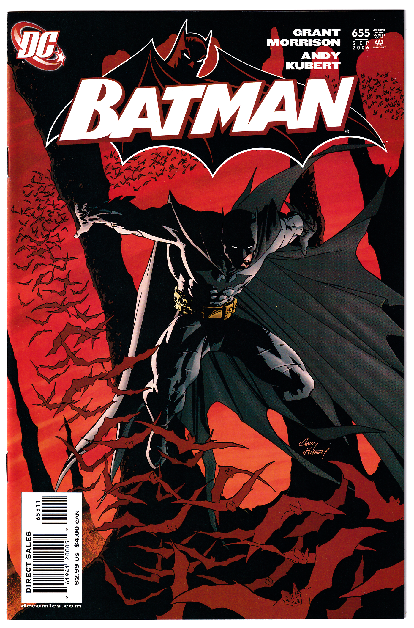 BATMAN #655 (9.2) 1st app. DAMIAN WAYNE! 2006