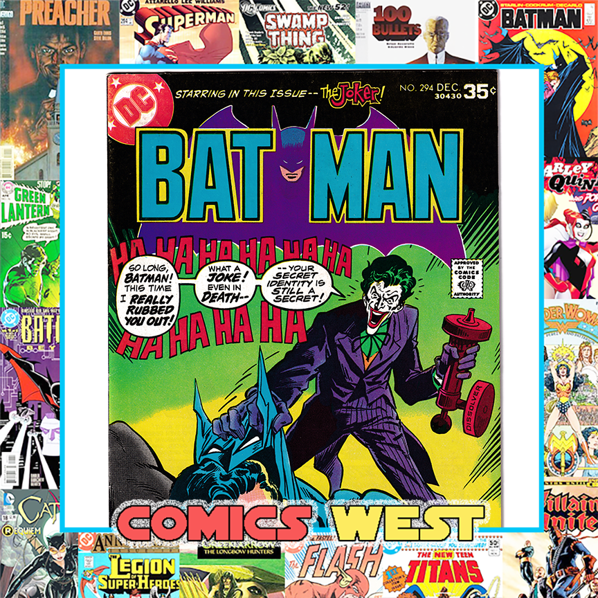 BATMAN #294 FN (6.0) Joker cover! Jim Aparo! 1977