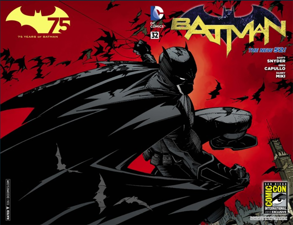 BATMAN #32 NM+ (9.6) San Diego Comic Con Exclusive! 2014