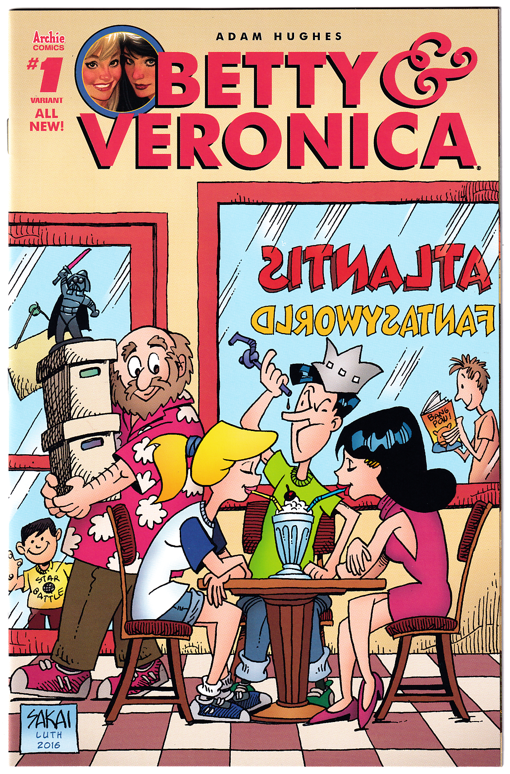 BETTY & VERONICA #1 Stan Sakai exclusive cover! 2016