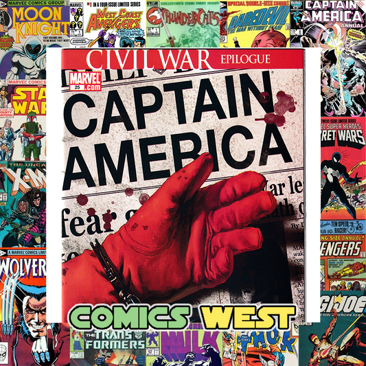 CAPTAIN AMERICA #25 NM (9.4) Death of Cap! Epting cover! 2004