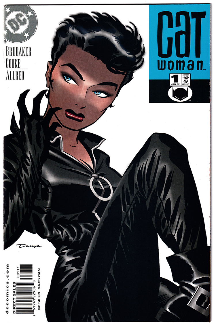 CAT WOMAN #1 NM- (9.2) Brubaker! Allred! Cooke! 2002