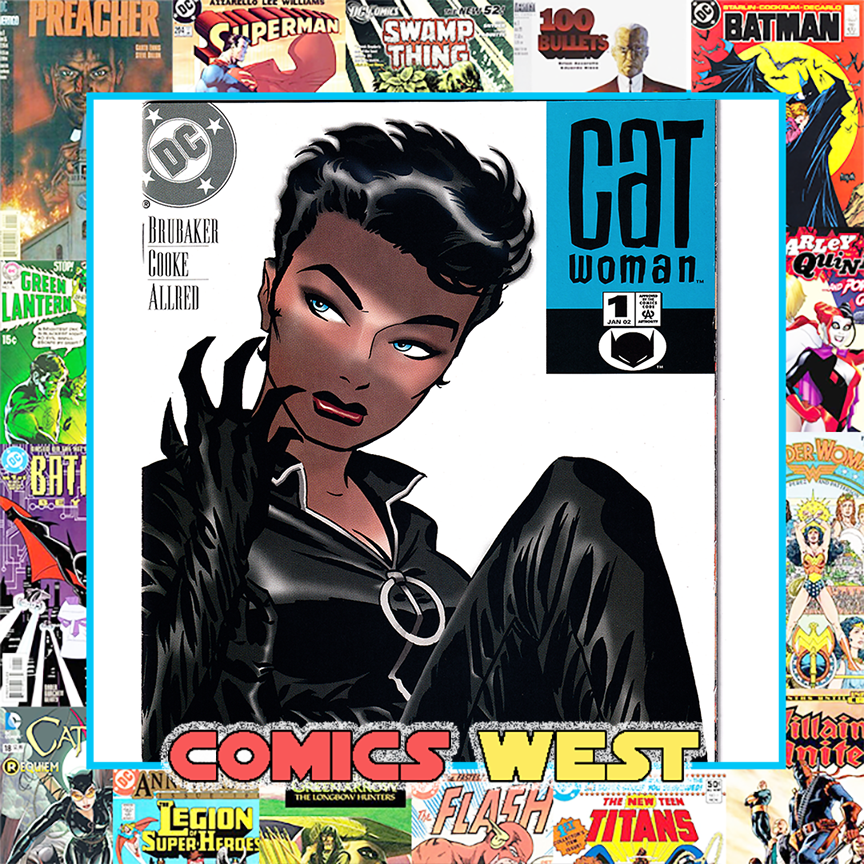 CAT WOMAN #1 NM- (9.2) Brubaker! Allred! Cooke! 2002