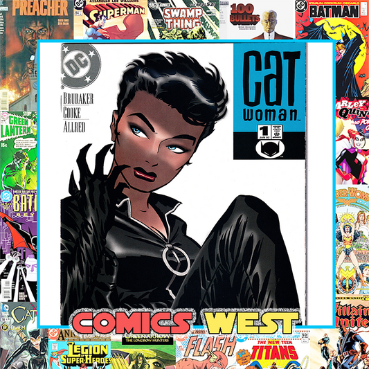 CAT WOMAN #1 NM- (9.2) Brubaker! Allred! Cooke! 2002