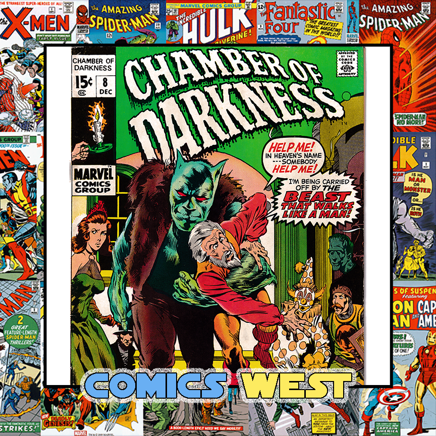 CHAMBER OF DARKNESS #8 FN/VF (7.0) Wrightson! Ditko! Last issue! 1970