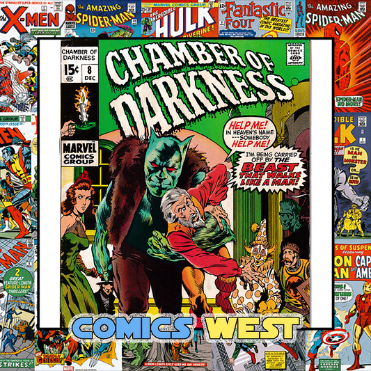 CHAMBER OF DARKNESS #8 FN/VF (7.0) Wrightson! Ditko! Last issue! 1970