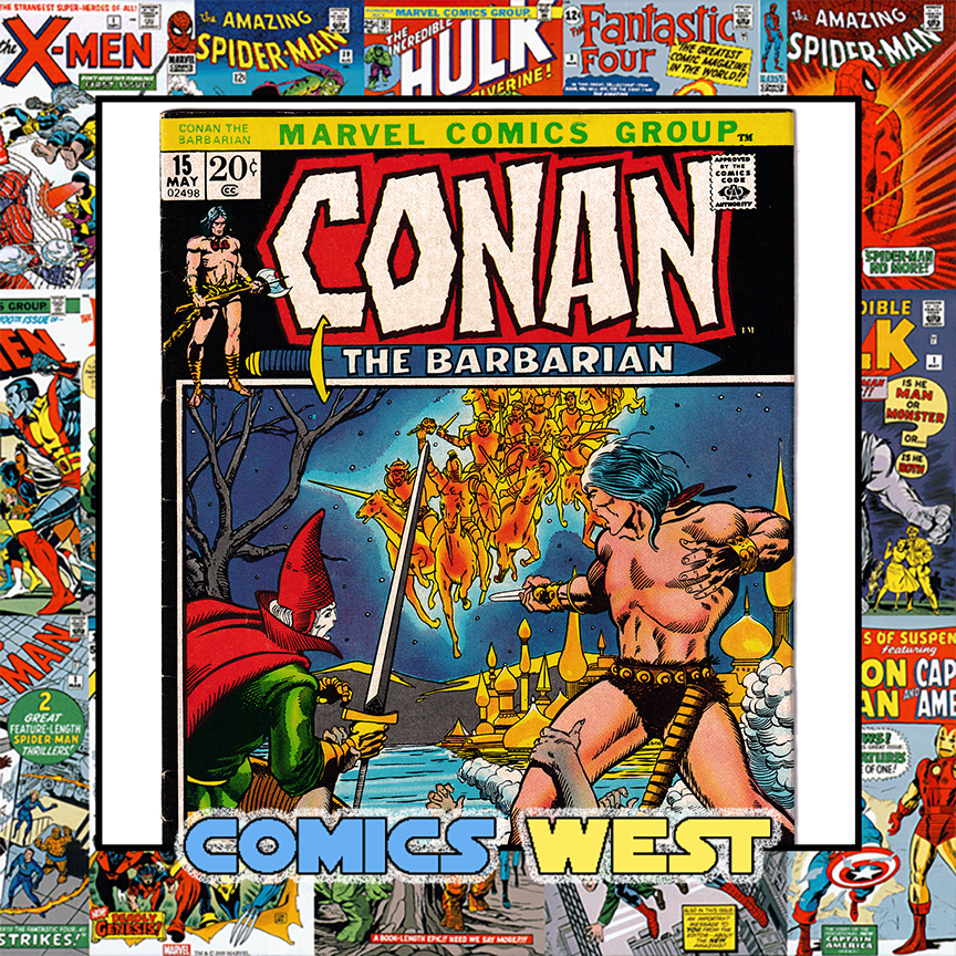 CONAN THE BARBARIAN #15 FN- (5.5) Elric! Barry Windsor-Smith cover!