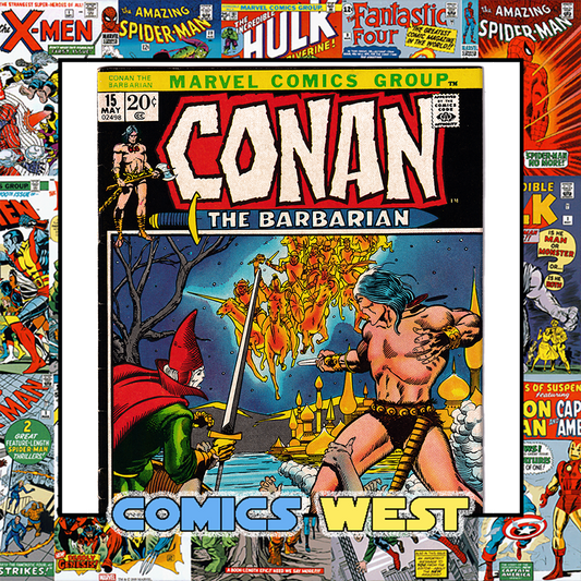 CONAN THE BARBARIAN #15 FN- (5.5) Elric! Barry Windsor-Smith cover!