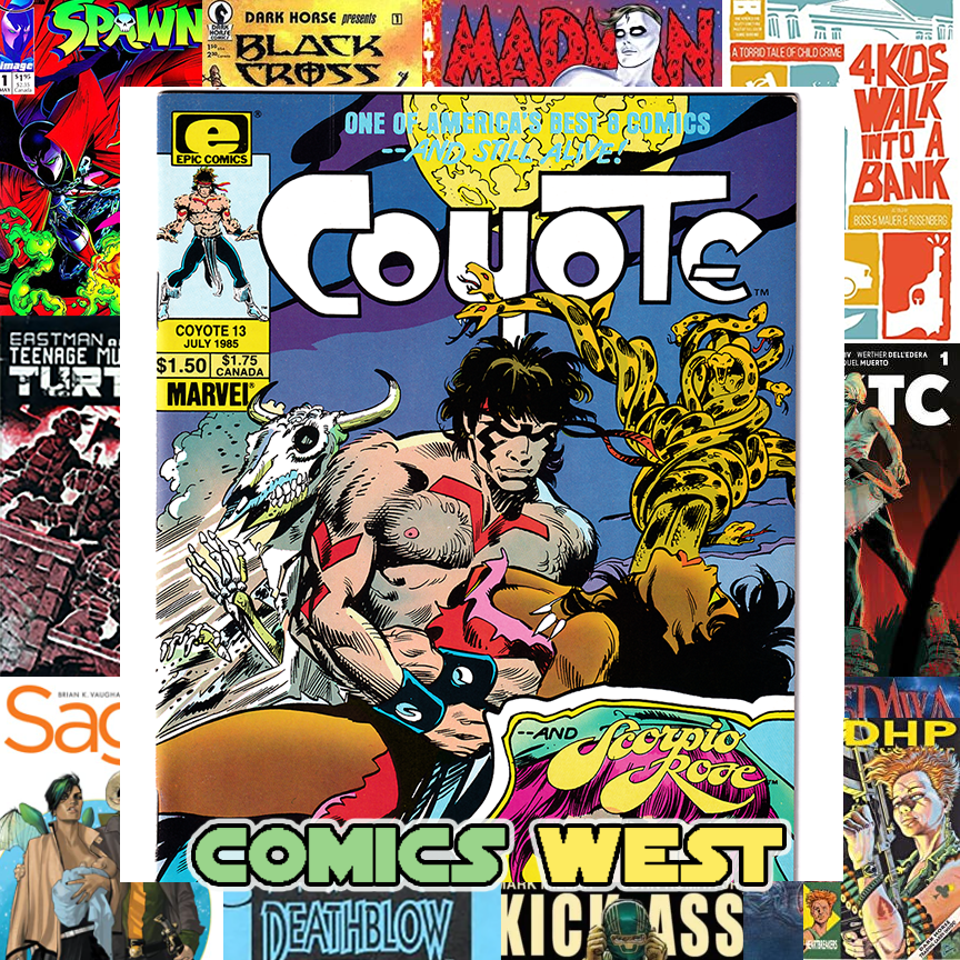 COYOTE #13 VF/NM (9.0) 1st Tood McFarlane cover!! 1985
