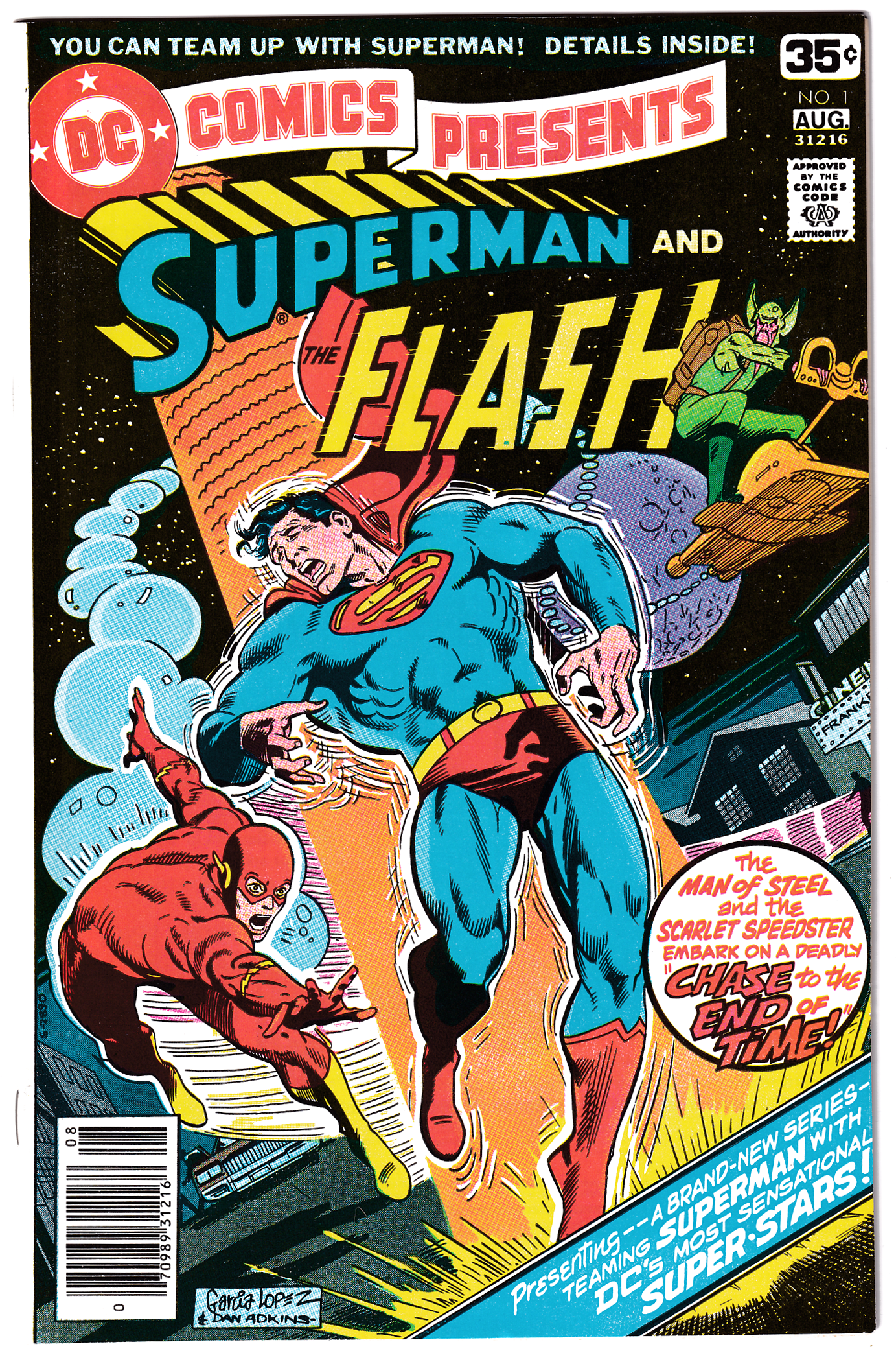 DC COMICS PRESENTS #1 VF/NM (9.0) Superman! Flash! 1978