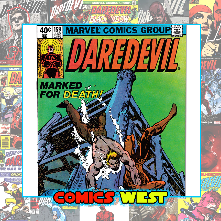 DAREDEVIL #159 VF- (7.5) Bullseye! Frank Miller! Newsstand edition! 1979