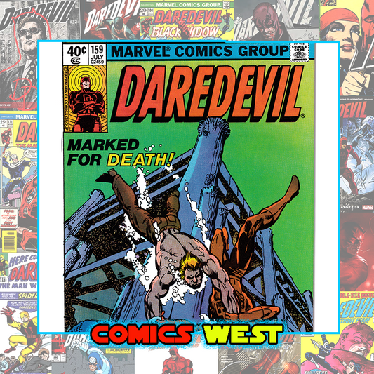 DAREDEVIL #159 VF- (7.5) Bullseye! Frank Miller! Newsstand edition! 1979