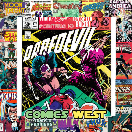 DAREDEVIL #176 VF (8.0) 1st app. of Stick! Frank Miller! Newsstand! 1981
