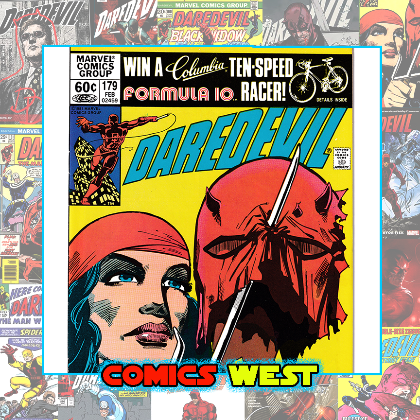 DAREDEVIL #179 VF- (7.5) DD vs. Elektra! Newsstand edition 1982