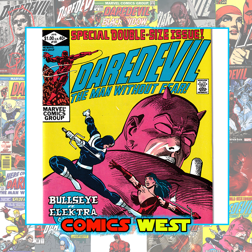 DAREDEVIL #181 VF/NM+ (9.0) Death of Elektra! Kingin! 1982