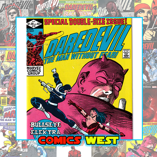 DAREDEVIL #181 VF/NM+ (9.0) Death of Elektra! Kingin! 1982