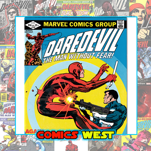 DAREDEVIL #183 VF- (7.5) The Punisher! Frank Miller! 1982