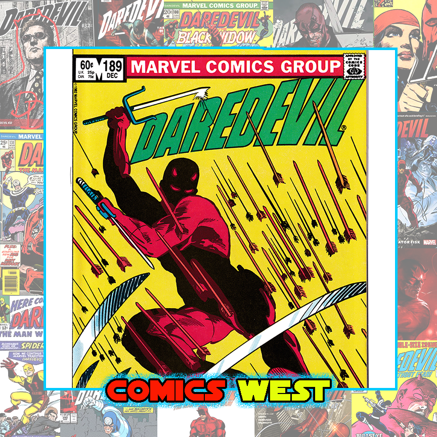 DAREDEVIL #189 VF/NM (9.0) Death of Stick! 1982