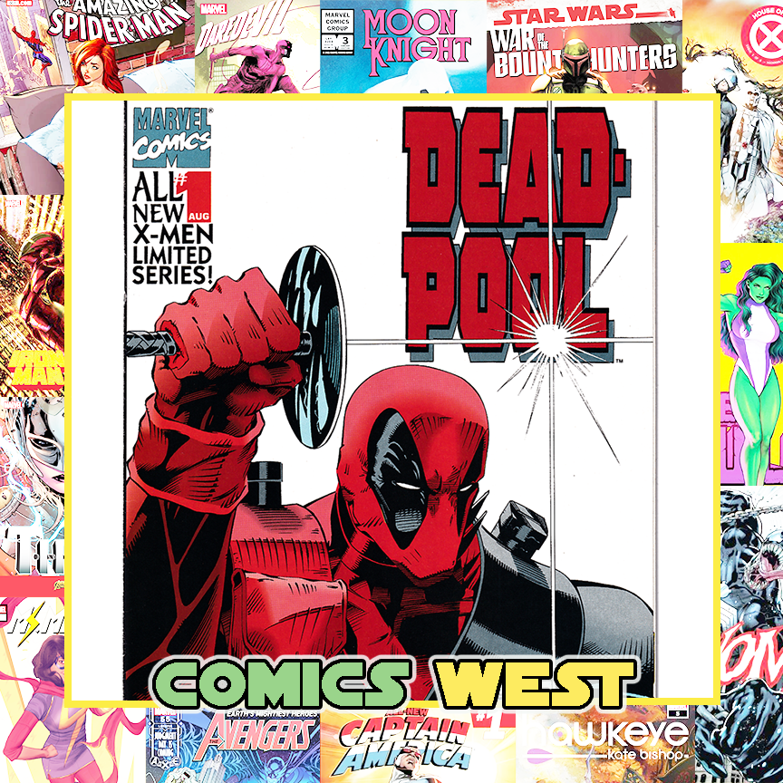 DEADPOOL #1 VF+ (8.0) 1st Mark Waid work at Marvel! Mini-Series 1994