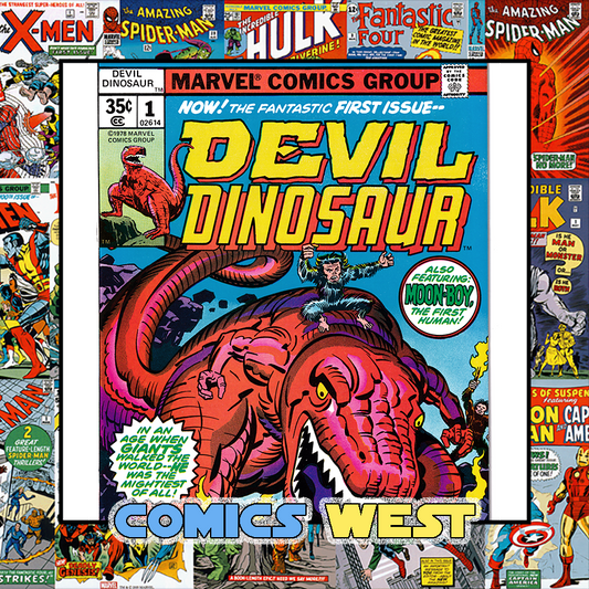 DEVIL DINOSAUR #1 NM (9.4) 1st app. MOON BOY and DEVIL DINOSAUR! Kirby!! 1978