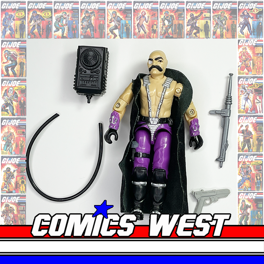 GI Joe: A Real American Hero DR. MINDBENDER! Complete! 1986