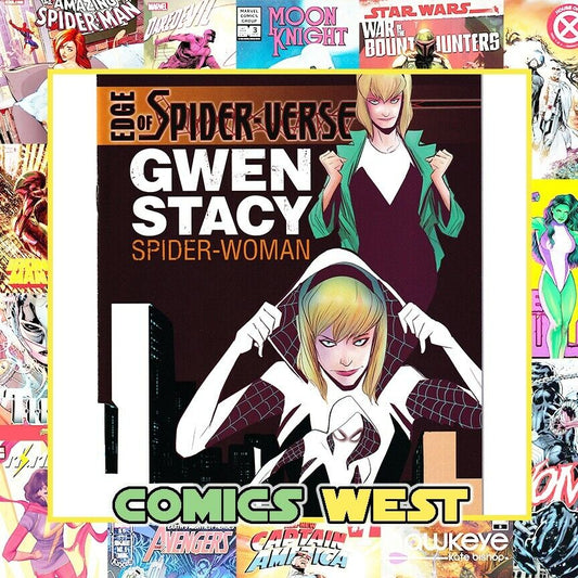 EDGE OF SPIDER-VERSE #2 NM (9.4) 1st app. Spider-Gwen! HTF 5th print! KEY!