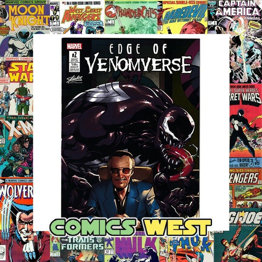 EDGE OF VENOMVERSE #2 NM+ (9.6) Stan Lee SDCC variant!