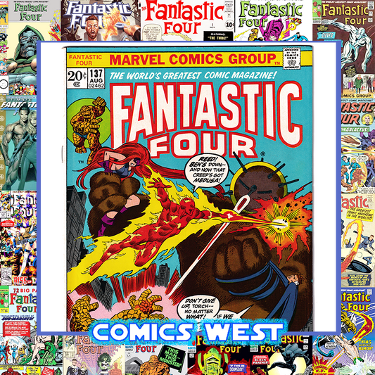 FANTASTIC FOUR #137 VF- (7.5) Medusa! Shaper of Worlds! 1973