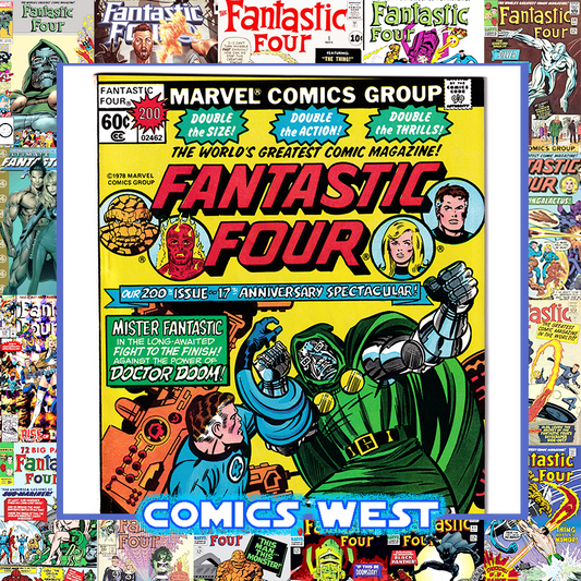 FANTASTIC FOUR #200 NM- (9.2) Doctor Doom! Double sized issue! 1978