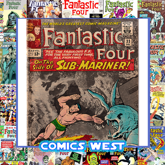 FANTASTIC FOUR #33 GD+ (2.5) 1st app. ATTUMA! Key! MCU 1964