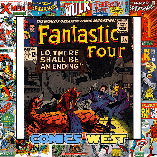 FANTASTIC FOUR #43 GD/VG (3.0) Jack Kirby! Doctor Doom! 1965