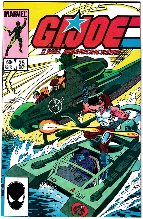 GI JOE #25 VF+ (8.5) 1st full app. of ZARTAN! 1984